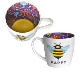Bee Happy Inside Out Mug