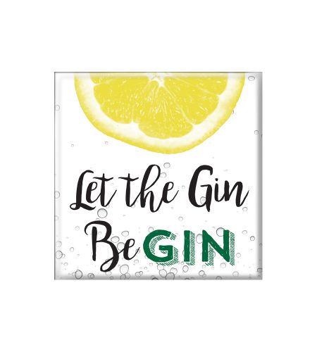 The Gin Fridge Magnet