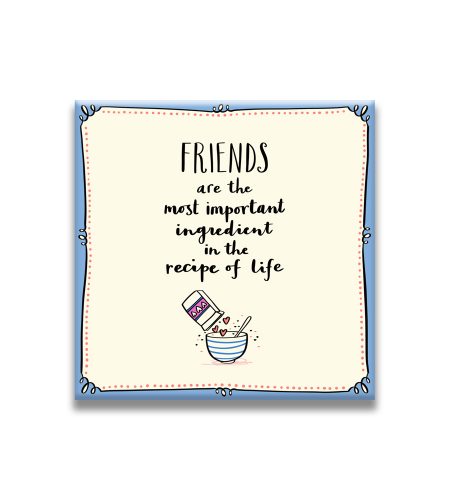 Friends Recipe Fridge Magnet