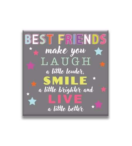 Best Friends Fridge Magnet