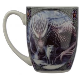 Wolf and Dragon Mug