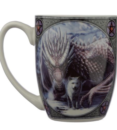 Wolf and Dragon Mug