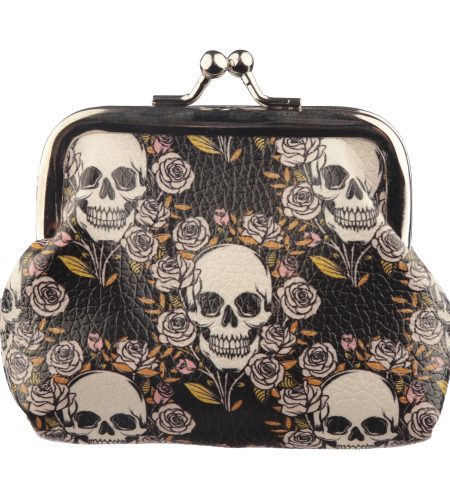 Skulls and Roses Purse