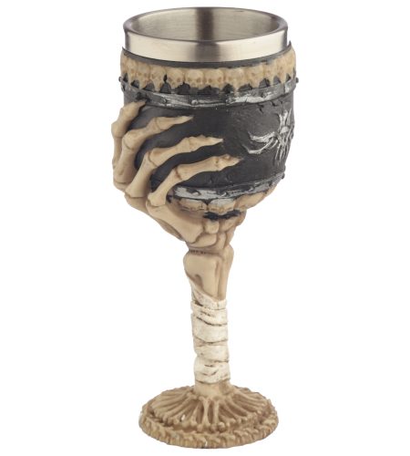 Decorative Skeleton Goblet - Image 3