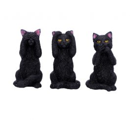 Three Wise Felines