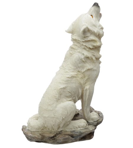 Ghost Walker White Wolf Figurine - Image 5