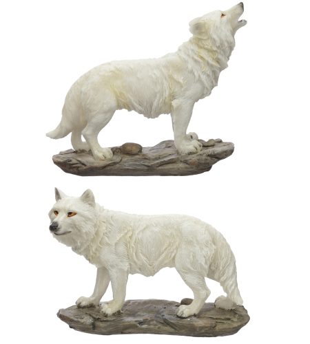 Spirit of the Night Wolf Figurine