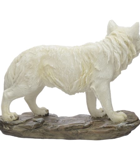 Spirit of the Night Wolf Figurine - Image 3