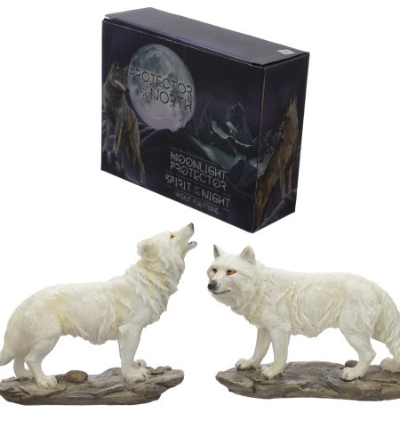 Spirit of the Night Wolf Figurine - Image 6