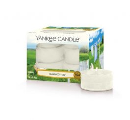 Yankee Candle Tea Lights Clean Cotton