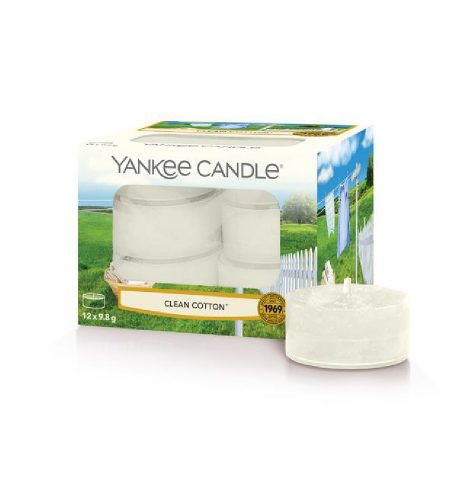 Yankee Candle Tea Lights Clean Cotton