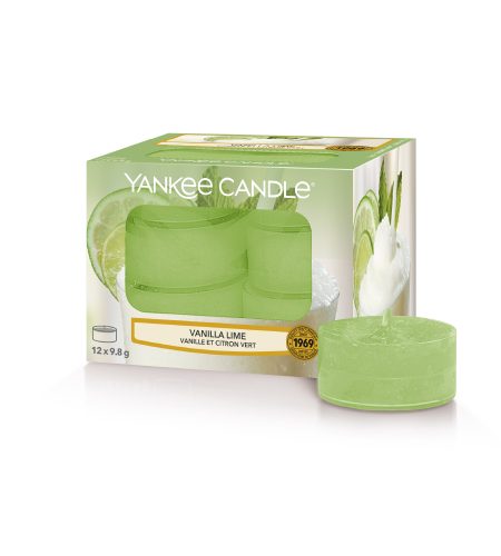 Yankee Candle Tea Lights Vanilla Lime