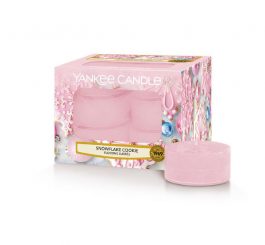 Yankee Candle Tealights Snowflake Cookie