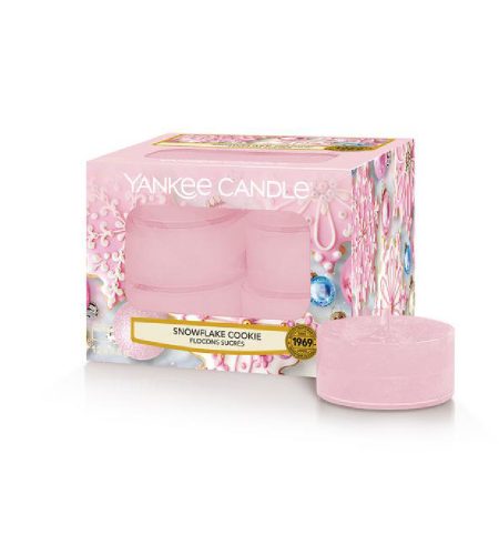 Yankee Candle Tealights Snowflake Cookie