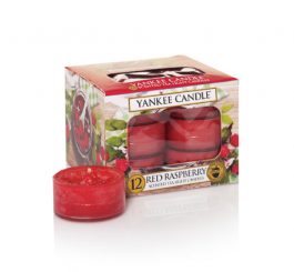 Yankee Candle Tea Lights Red Raspberry