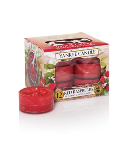 Yankee Candle Tea Lights Red Raspberry
