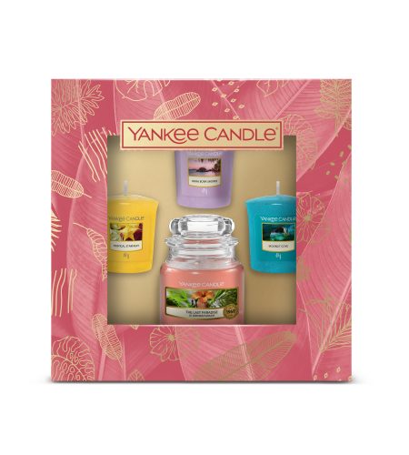 Yankee Candle Small Jar & 3 Votive Gift Set