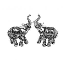 Rococo Silver Jumbo Small