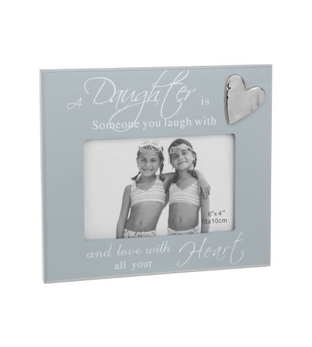Grey Script Frame 6x4 Daughter