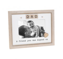 Scrabble Sentiments Frame Dad