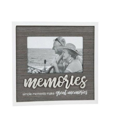 Stylish Script Photo Frame Memories