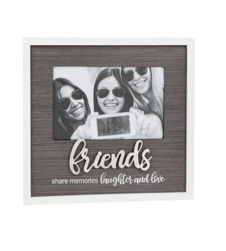 Stylish Script Photo Frame Friends
