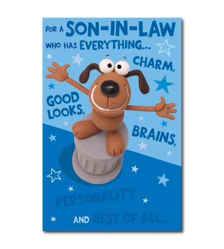 Son In Law Birthday Card