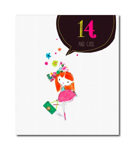 14th Birthday Card