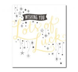 Good Luck Card