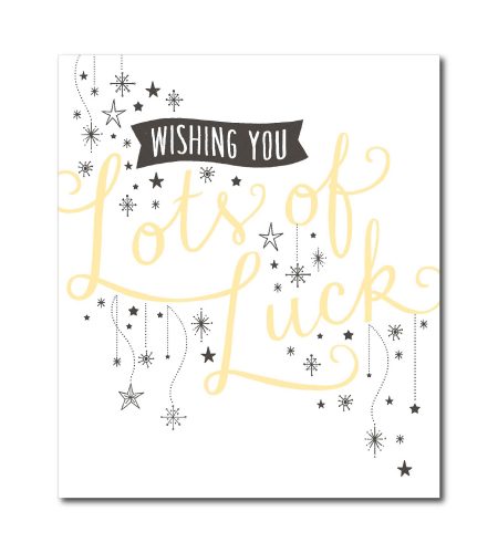 Good Luck Card