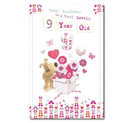 9th Birthday Card
