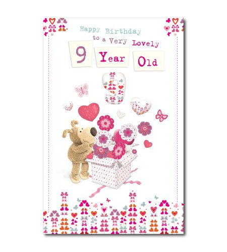 9th Birthday Card