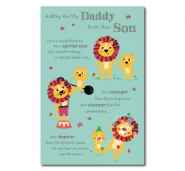 Daddy Birthday From Son Card