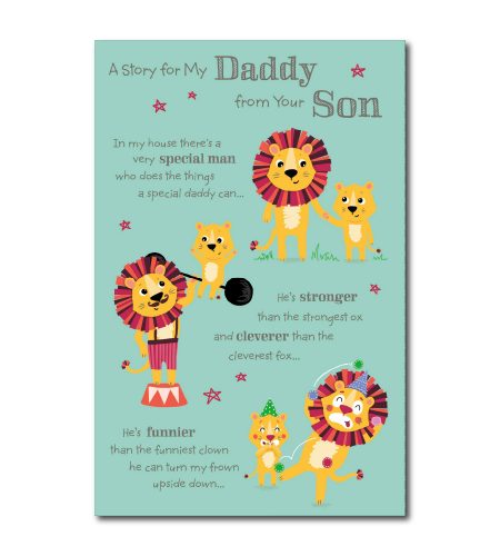 Daddy Birthday From Son Card