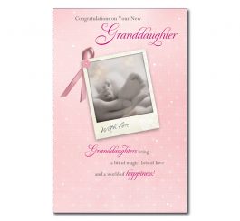 Granddaughter Birth Card