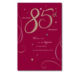 85th Birthday Card