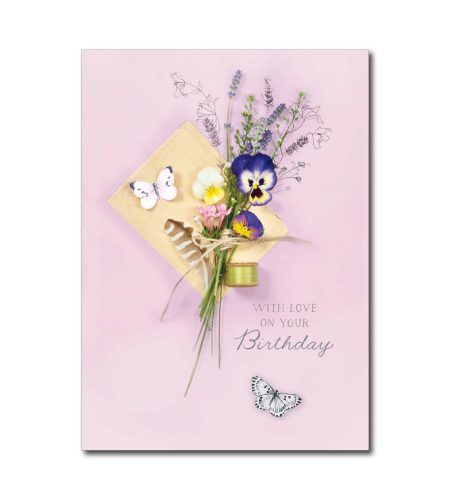 Floral Birthday Card