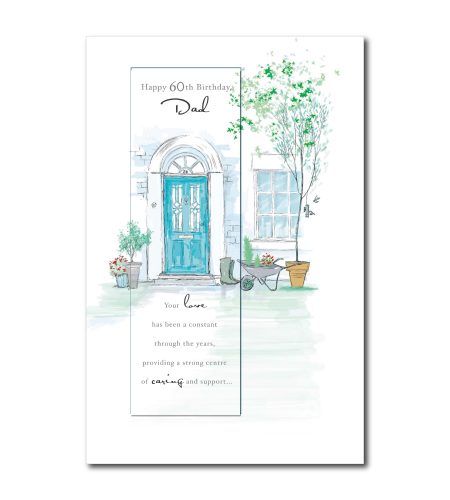 60th Birthday Dad Card