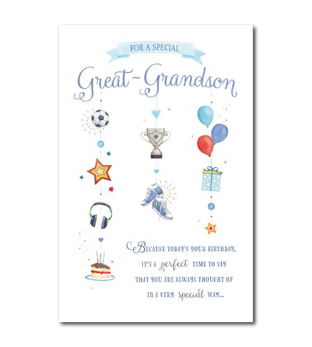 Great Grandson Birthday Card