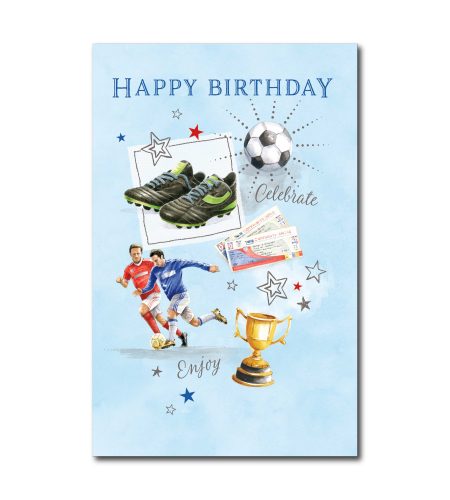 Traditional Football Birthday Card