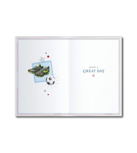 Traditional Football Birthday Card - Image 2
