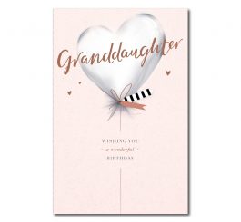Granddaughter Birthday Card