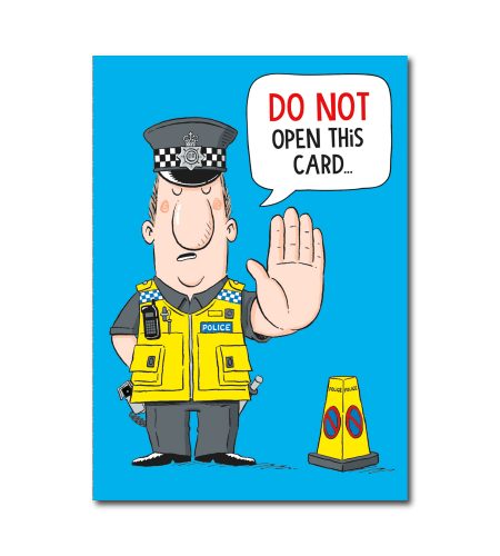Police Humour Card