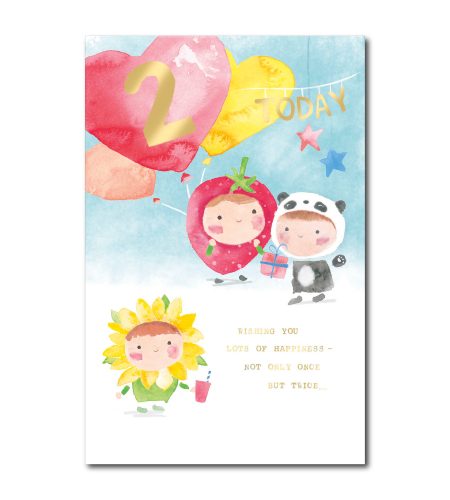 2nd Birthday Card