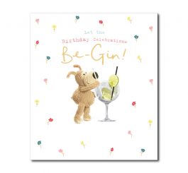 Be-Gin! Boofle Birthday Card