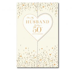 Husband 50th Anniversary Card