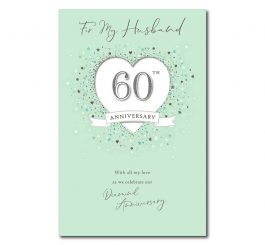 Husband 60th Anniversary Card