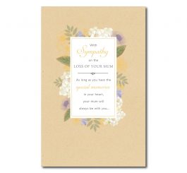 Loss of Mum Sympathy Card