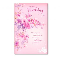 Traditional On Your Birthday Card