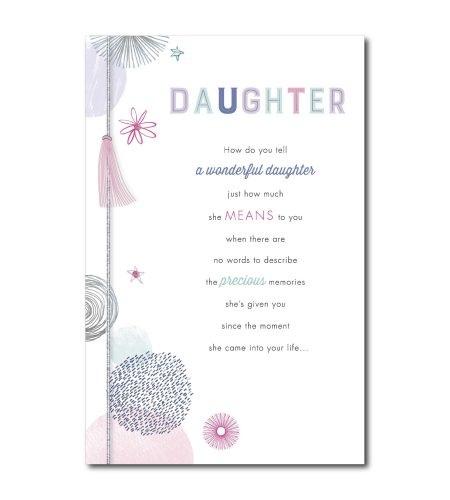 Daughter Birthday Card